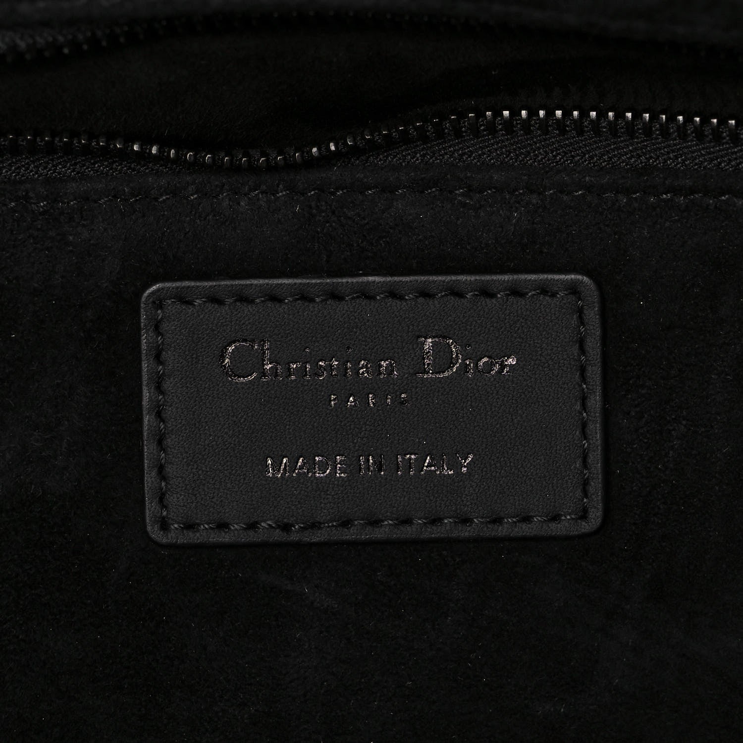 Christian Dior Ultra Matte Calfskin Cannage Large Lady Dior Black 6 of 14