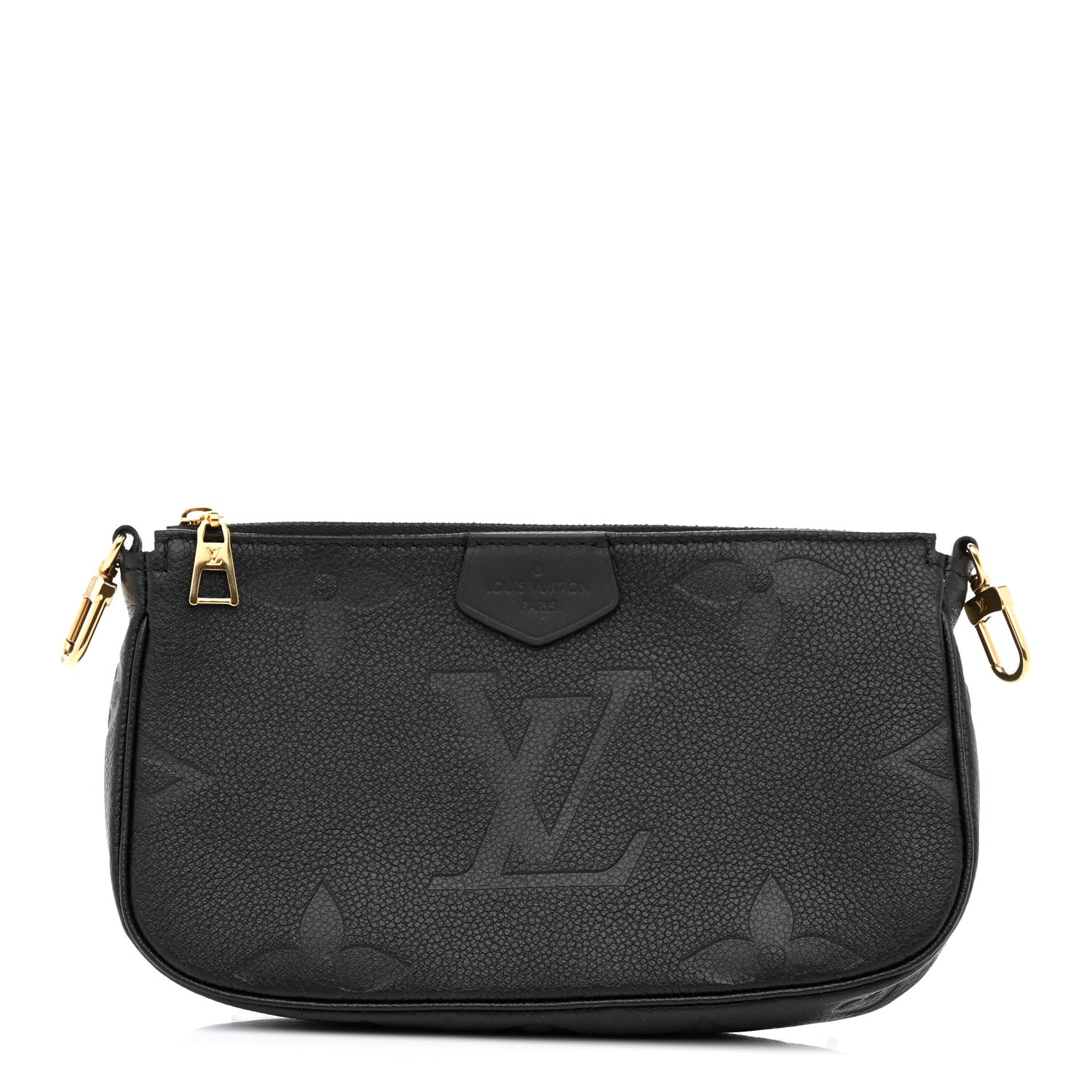 Louis Vuitton Empreinte Monogram Giant Multi Pochette Accessories Mini Pochette Black 1 of 7