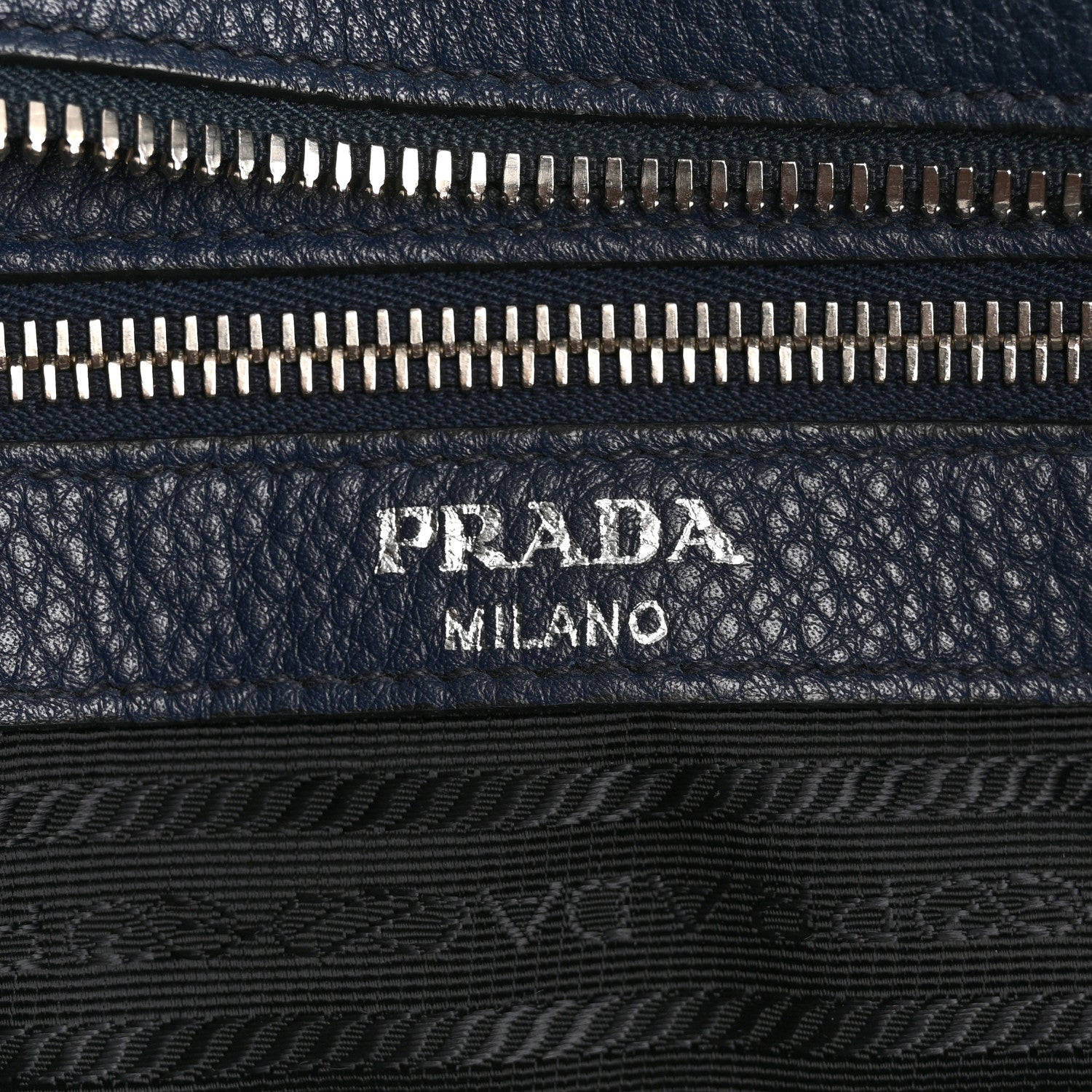 Prada Vitello Phenix Shopping Tote Baltico 6 of 14