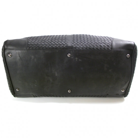 Nappa Intrecciato VN Large Duffel Bag Nero