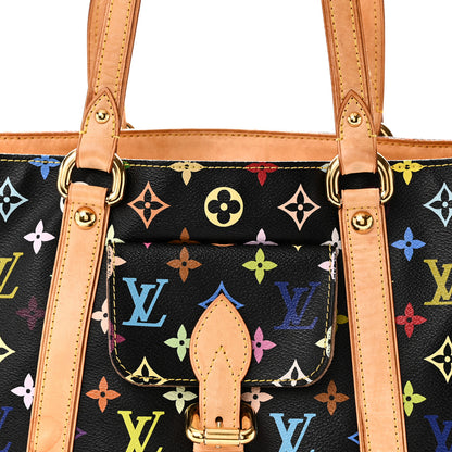 Louis Vuitton Monogram Multicolor Aurelia MM Black 7 of 10