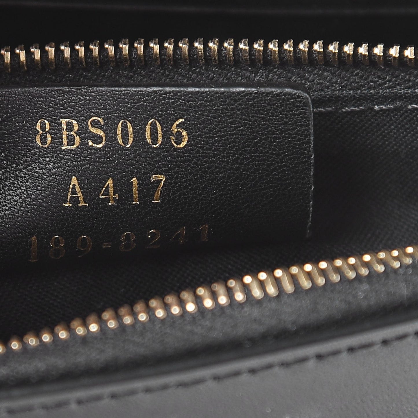 Vitello Liberty F is Fendi Bi-Color FF 1974 Embossed Medium Envelope Wallet On Chain Black Maya