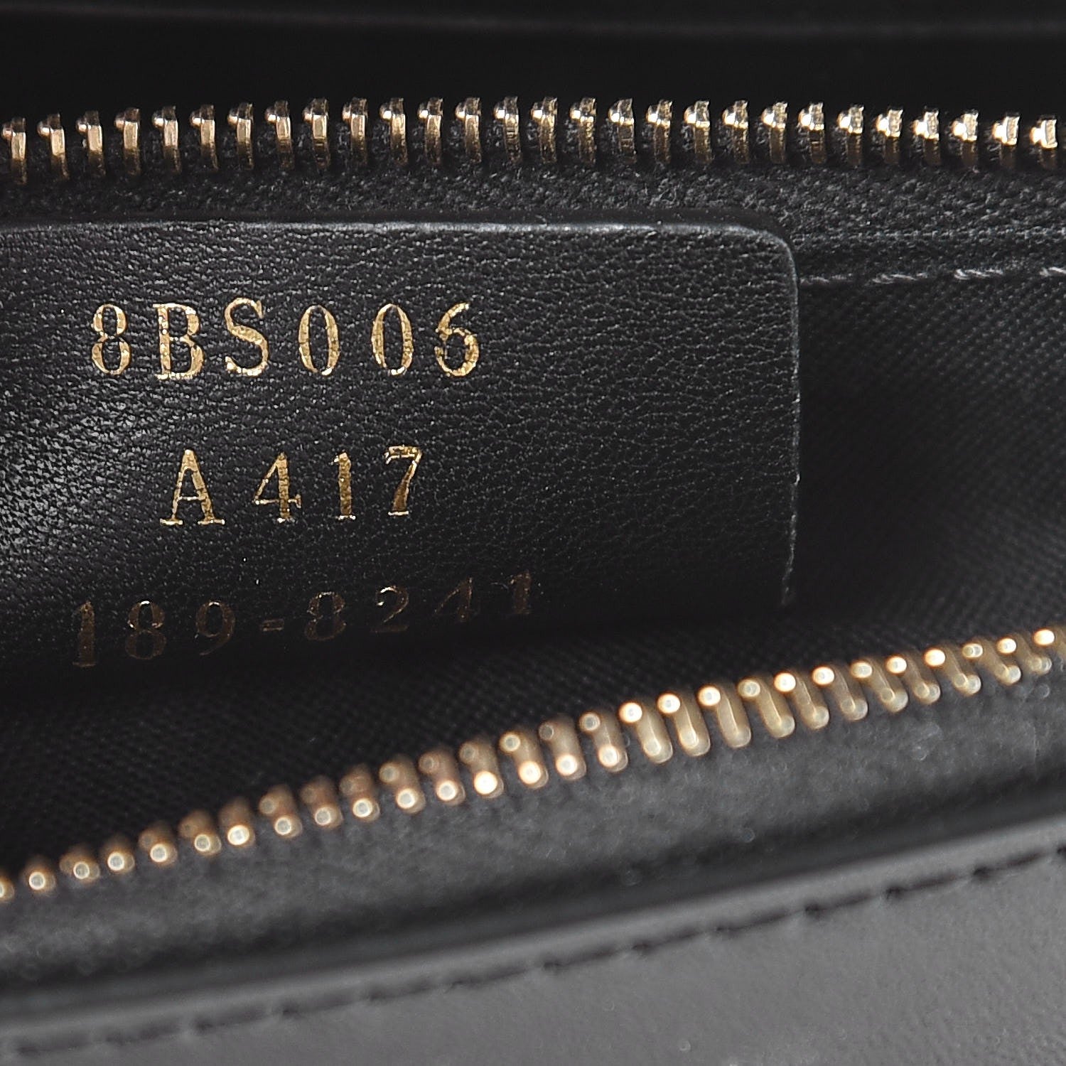 Fendi Vitello Liberty F is Fendi Bi-Color FF 1974 Embossed Medium Envelope Wallet On Chain Black Maya 7 of 7
