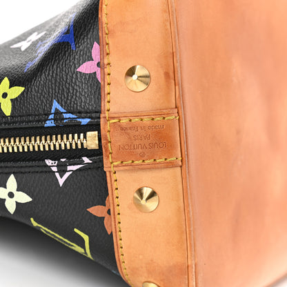 Louis Vuitton Monogram Multicolor Alma Black 6 of 11