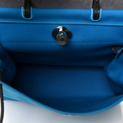Hermes Toile Vache Hunter Herbag Zip 39 MM Bleu Zanzibar 6 of 17