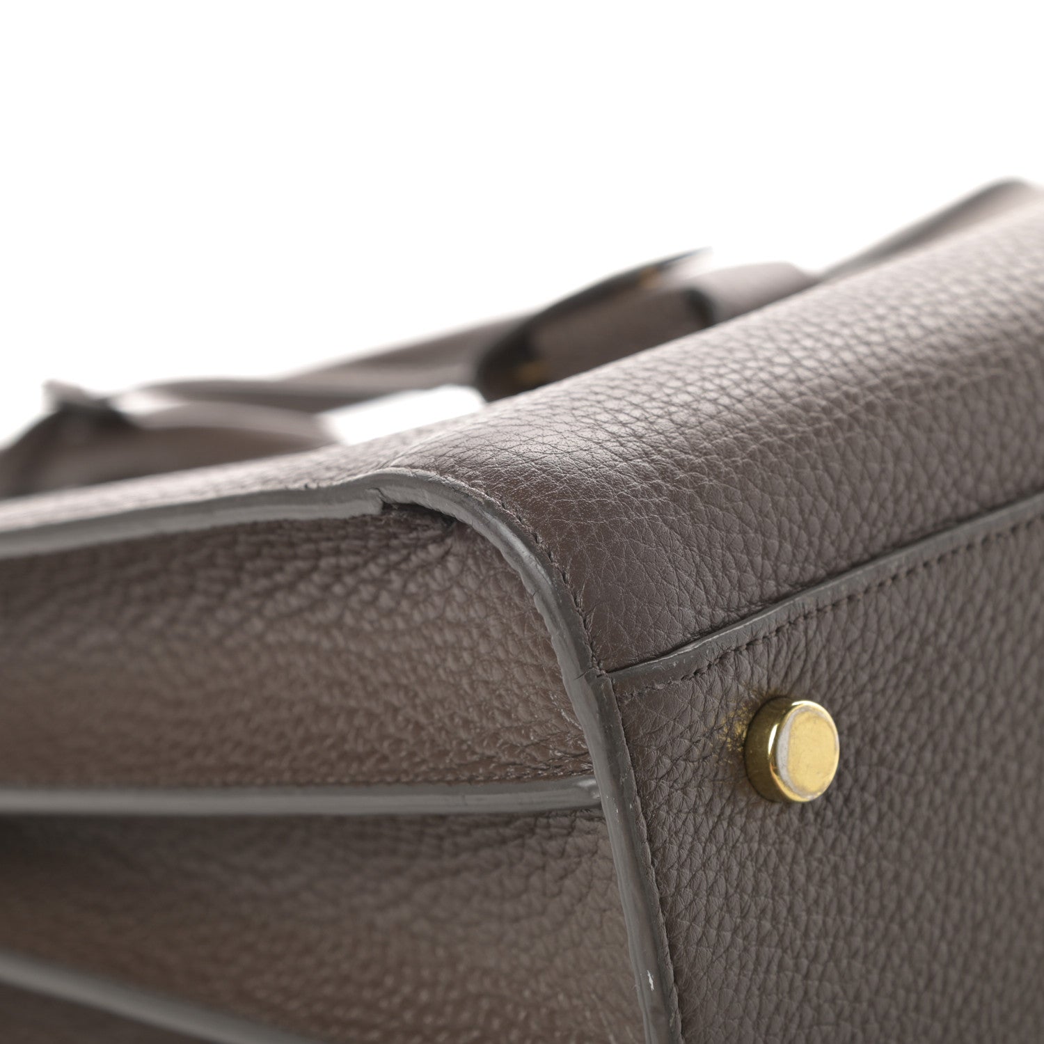 Saint Laurent Grained Calfskin Small Sac De Jour Earth 9 of 18