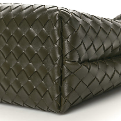 Bottega Veneta Nappa Intrecciato Medium Andiamo Shoulder Bag Dark Green 9 of 9