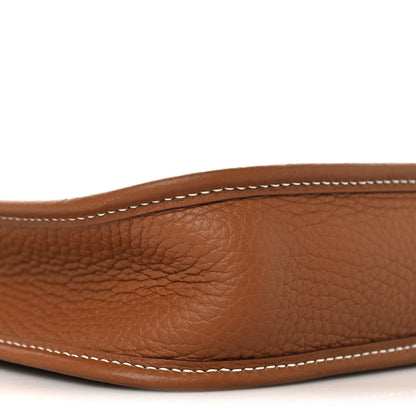 Hermes Taurillon Clemence Evelyne TPM Gold 9 of 11