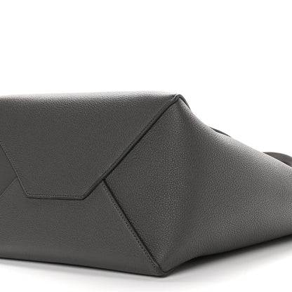 Celine Soft Grained Calfskin Small Belt Cabas Phantom Grey 8 of 8