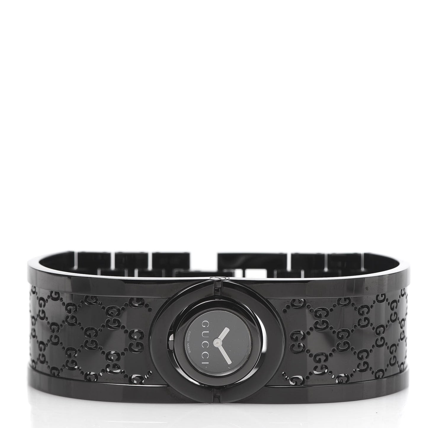 PVD Stainless Steel 23mm Twirl Quartz Watch Black