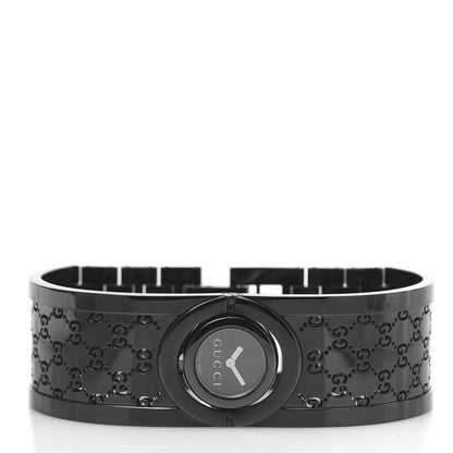 Gucci PVD Stainless Steel 23mm Twirl Quartz Watch Black 3 of 7