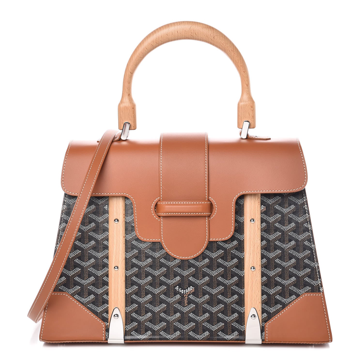Goyard Goyardine Saigon GM Black Gold 1 of 9
