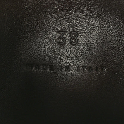 Bottega Veneta Calfskin The Tire Chelsea Boots 38 Sea Salt Black 7 of 7