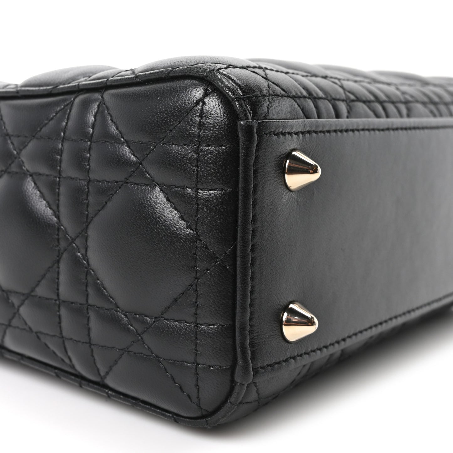 Lambskin Cannage Small My ABCDior Lady Dior Black