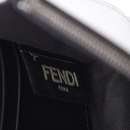 Fendi Vitello Catalan Mirror F is Fendi Medium Envelope Wallet on Chain Argento 6 of 7