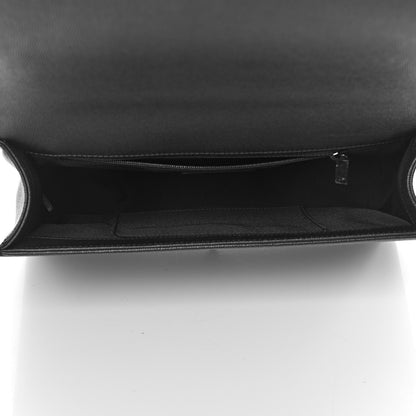 Chanel Caviar Quilted New Medium Boy Flap So Black 5 of 9