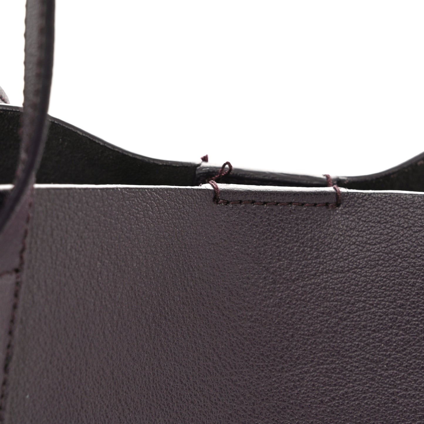 Calfskin Large Shopping Tote Violet