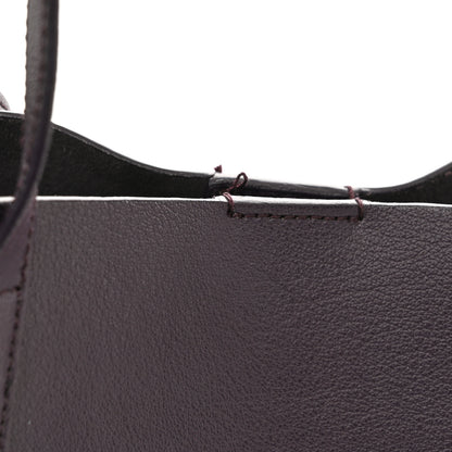 Saint Laurent Calfskin Large Shopping Tote Violet 17 of 19