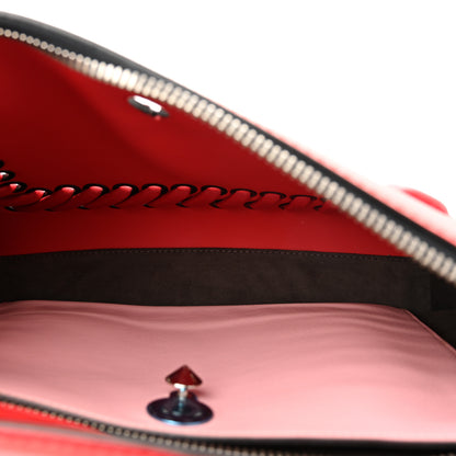Fendi Vitello Baltico Dolce Shiny Nappa DotCom Satchel Caipiroska Bubblegum 6 of 15