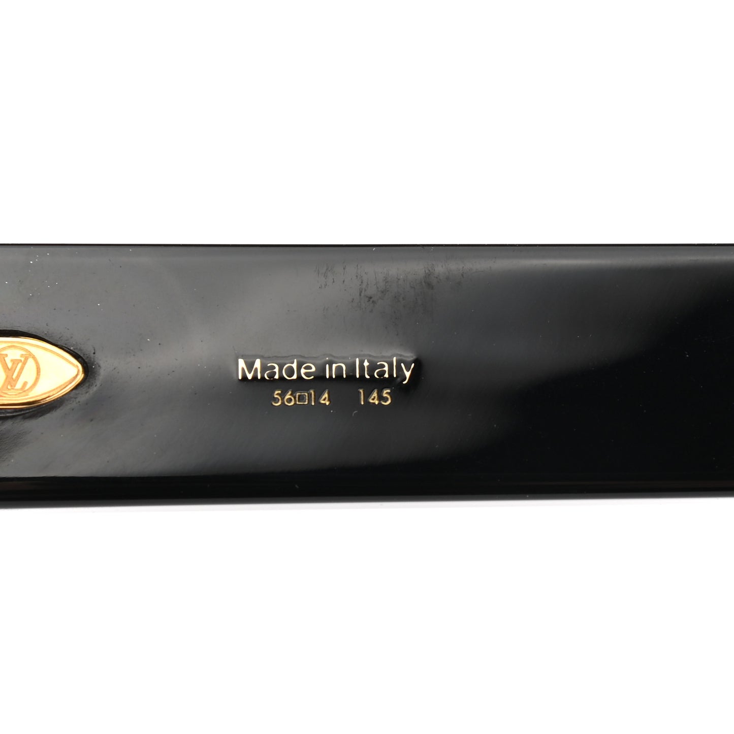 Acetate LV Moon Square Sunglasses Z1664W Black