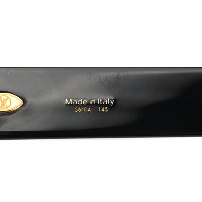 Louis Vuitton Acetate LV Moon Square Sunglasses Z1664W Black 6 of 9