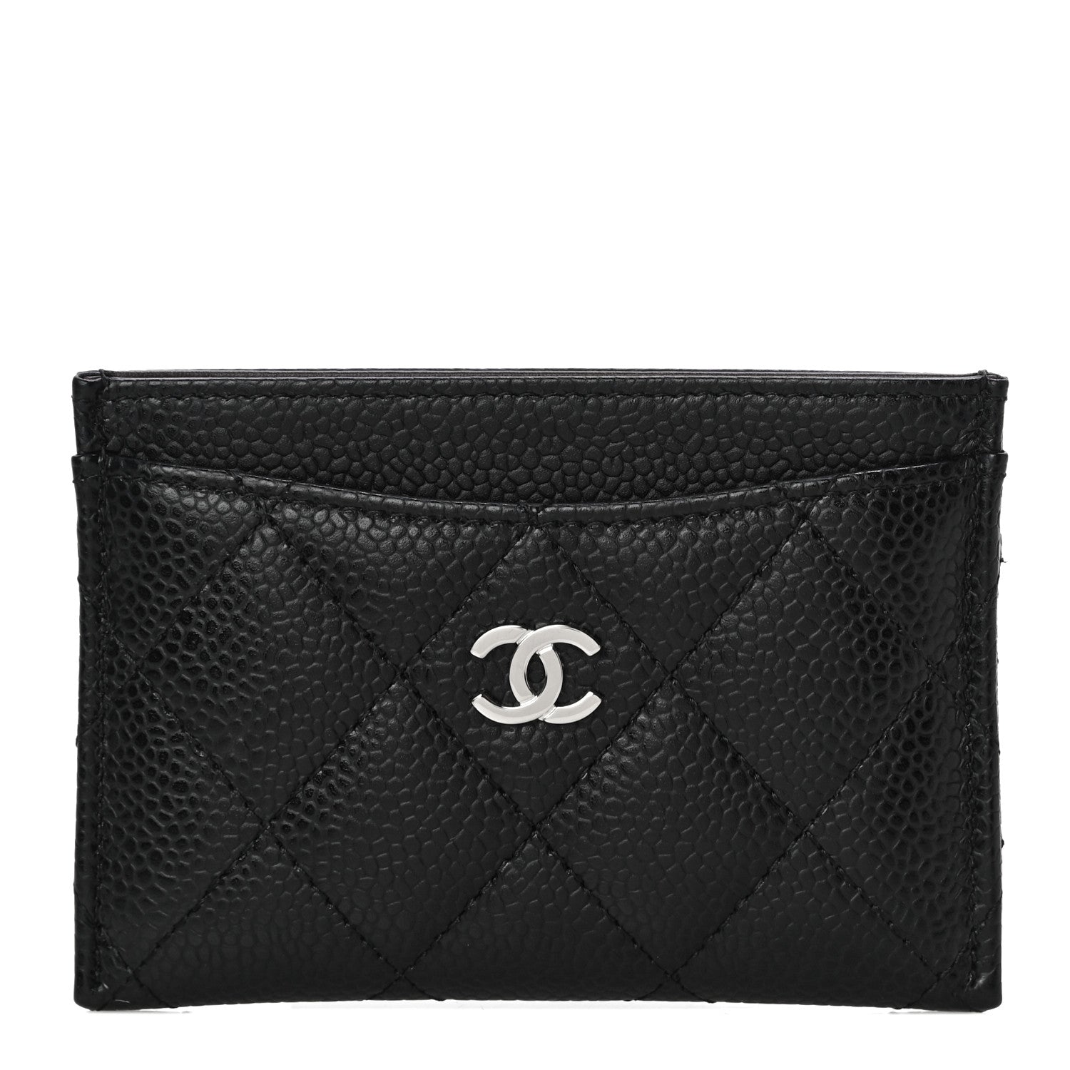 Chanel Caviar Quilted Card Holder Black 1 of 12
