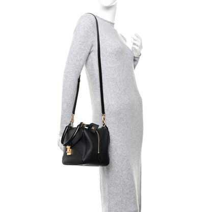 Louis Vuitton Taurillon Neo Square Bag Black 2 of 11