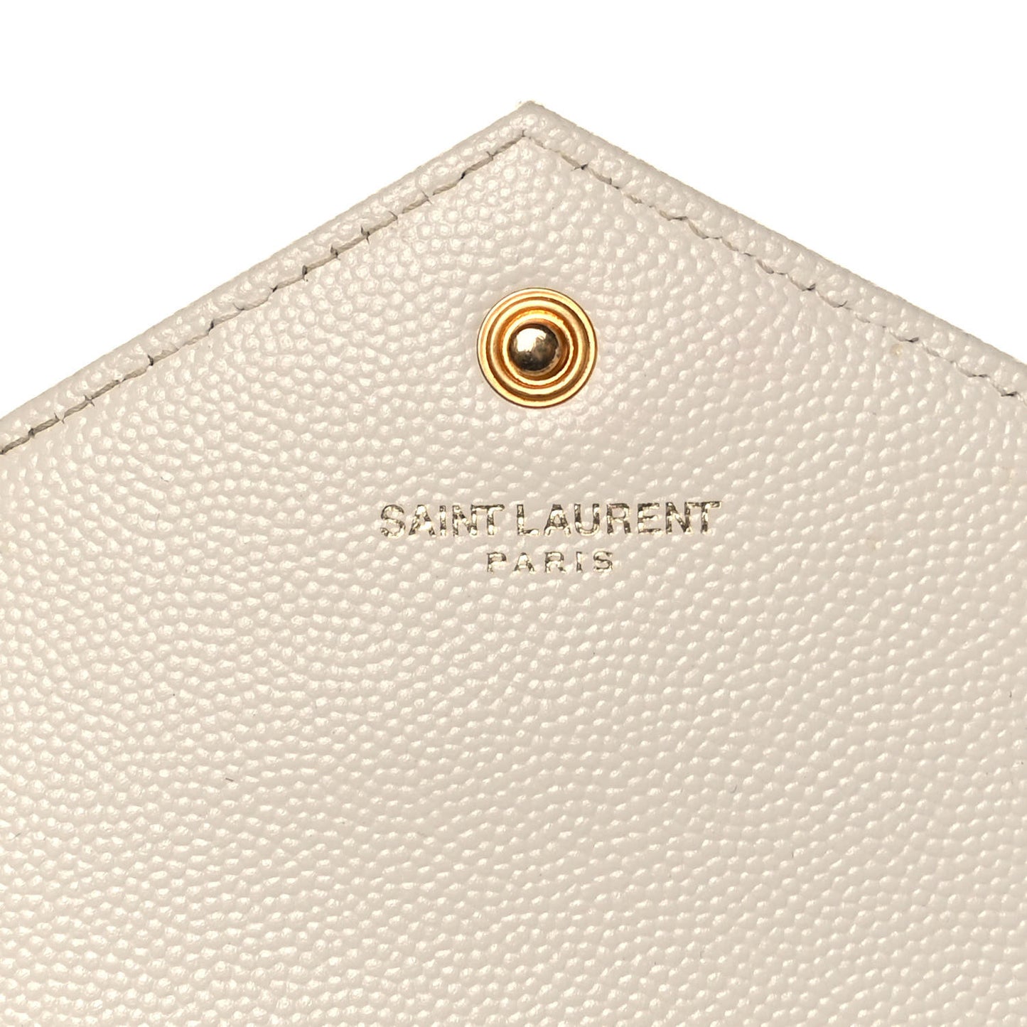 Grain De Poudre Matelasse Chevron Monogram Chain Wallet Porcellana