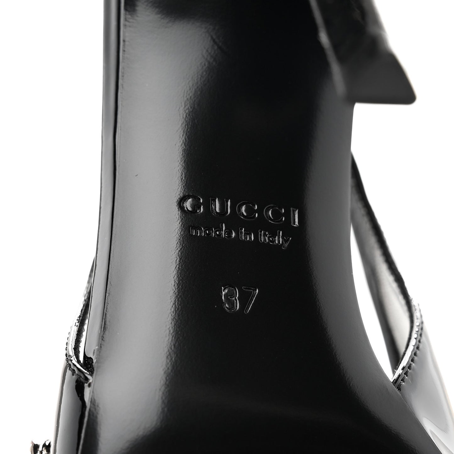 Vernice Crystal Embellished Guinevere Slingback Pumps 37 Black