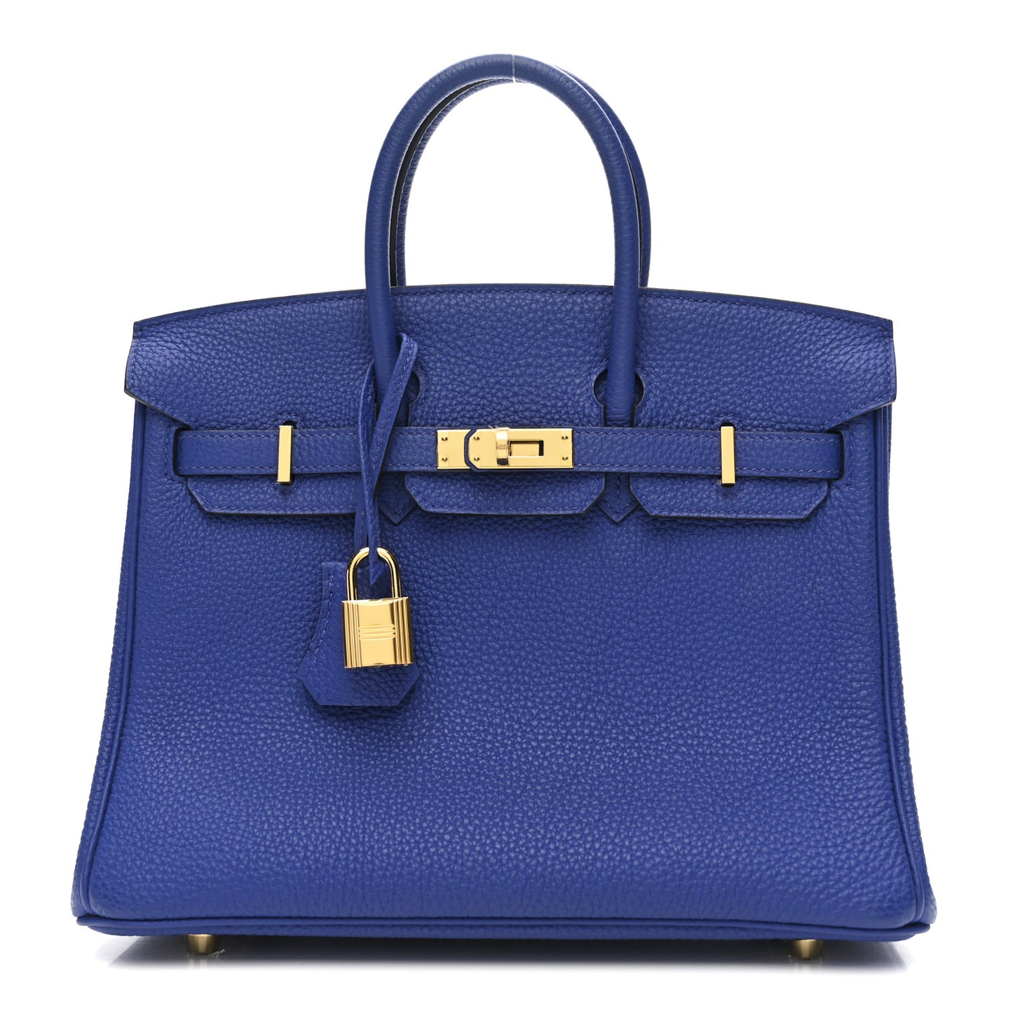 Togo Birkin 25 Bleu Electrique