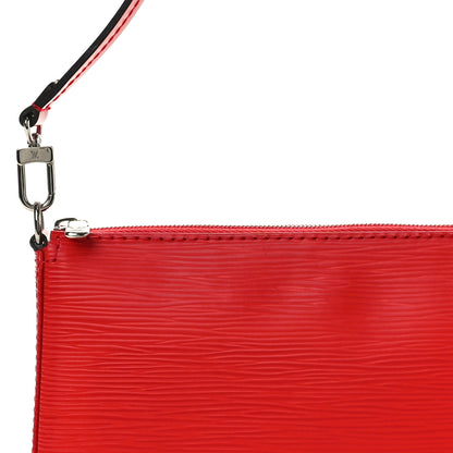 Louis Vuitton Epi Pochette Accessories NM Coquelicot 8 of 10