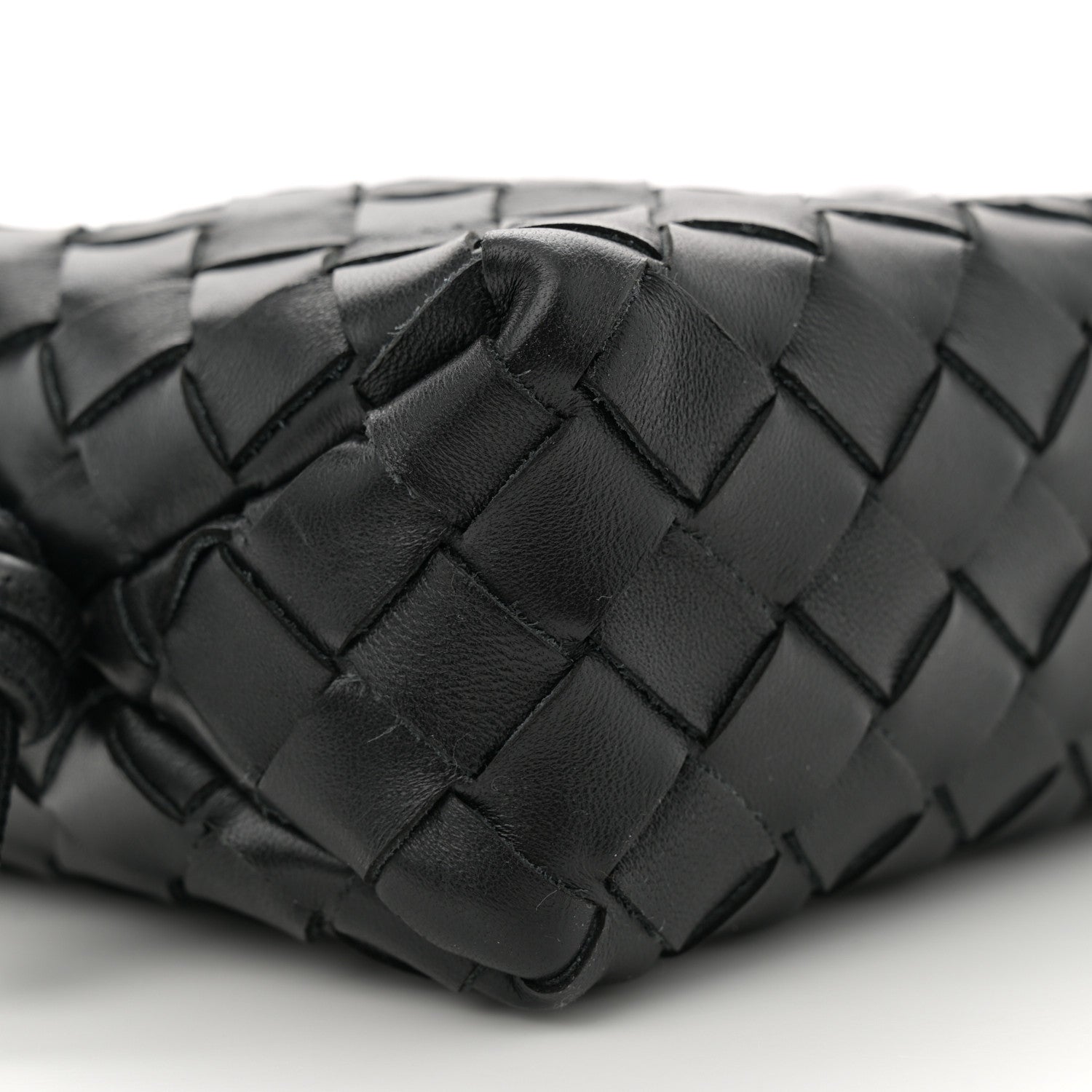 Bottega Veneta Nappa Intrecciato Mini Loop Camera Bag Black 8 of 9