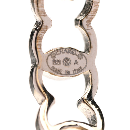 Chanel Metal CC Hoop Earrings Gold 4 of 6
