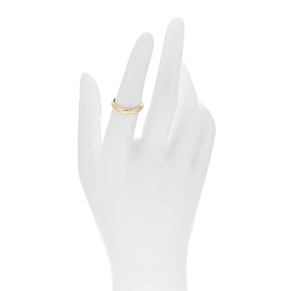 Van Cleef & Arpels 18K Yellow Gold 3mm Tendrement Wedding Band Ring 52 6 2 of 6