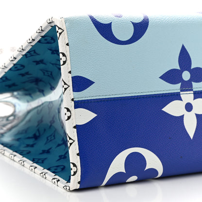 Louis Vuitton Monogram Giant Okinawa Onthego Blue 9 of 13