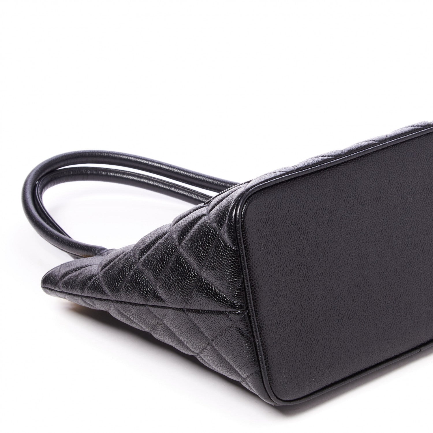 Chanel Caviar Quilted Medallion Tote Black 6 of 8