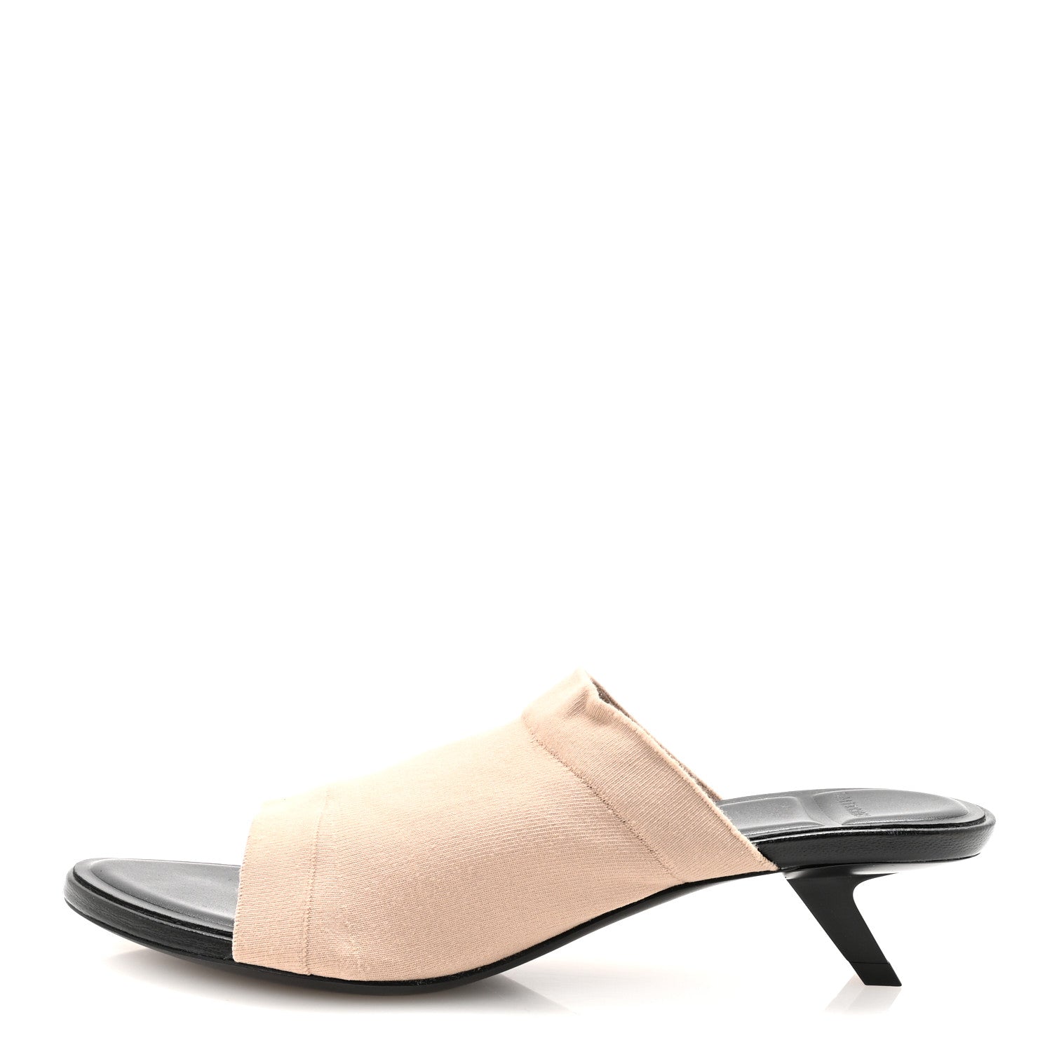 Balenciaga Stretch Knit Mule Sandal 37 Beige 1 of 8
