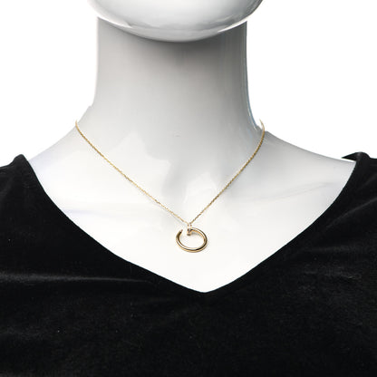Cartier 18K Yellow Gold Diamond Juste Un Clou Pendant Necklace 2 of 6
