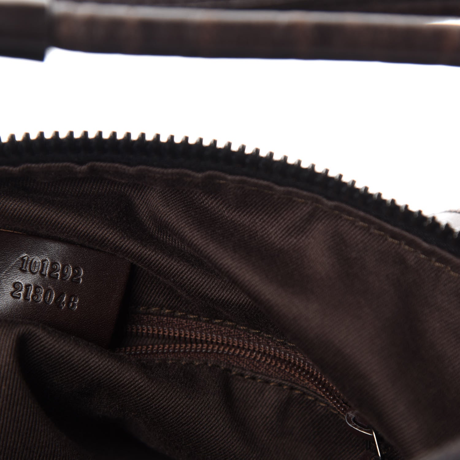 Gucci Canvas Monogram Shoulder Bag Brown 13 of 14