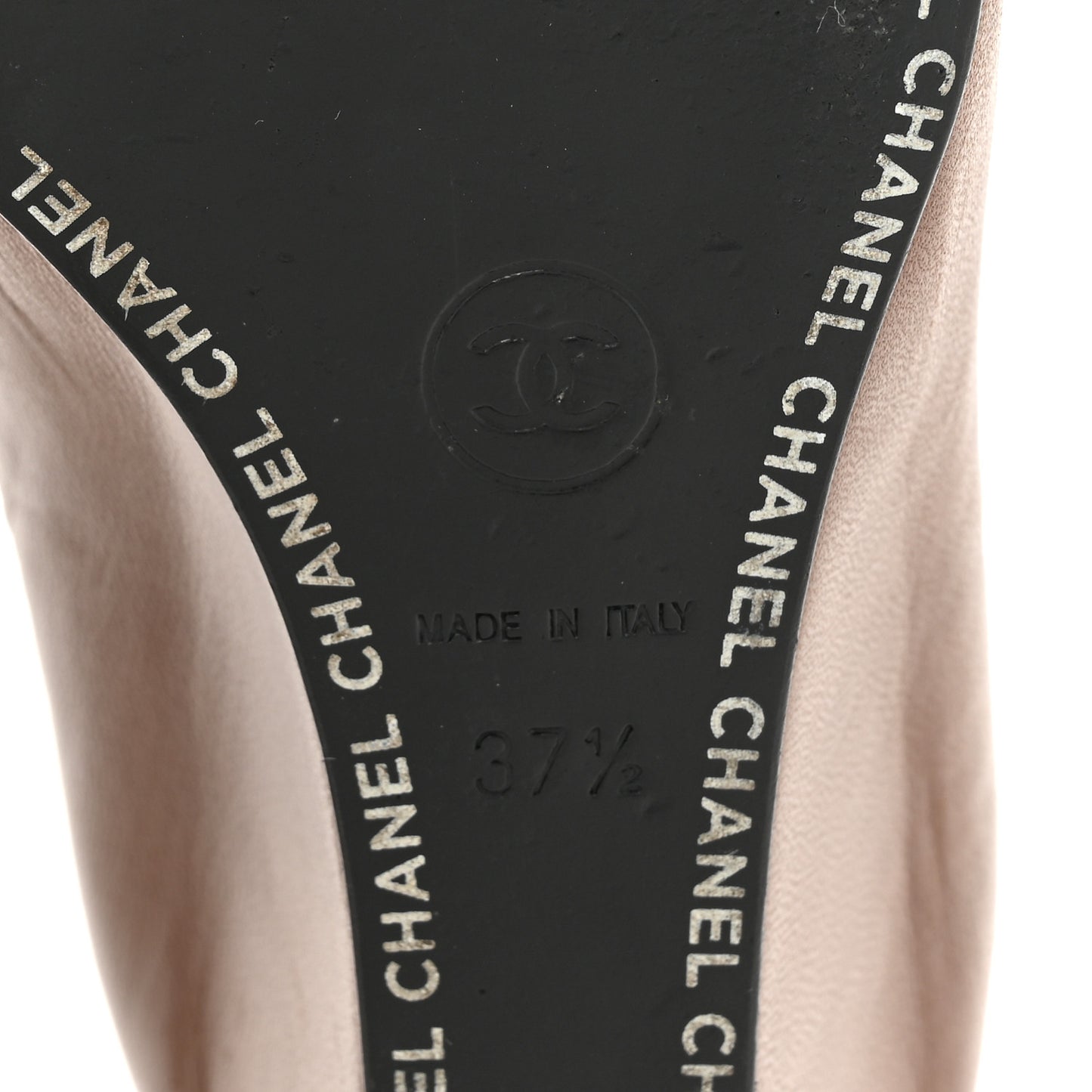 Lambskin Cap Toe Wedges 37.5 Brown Black