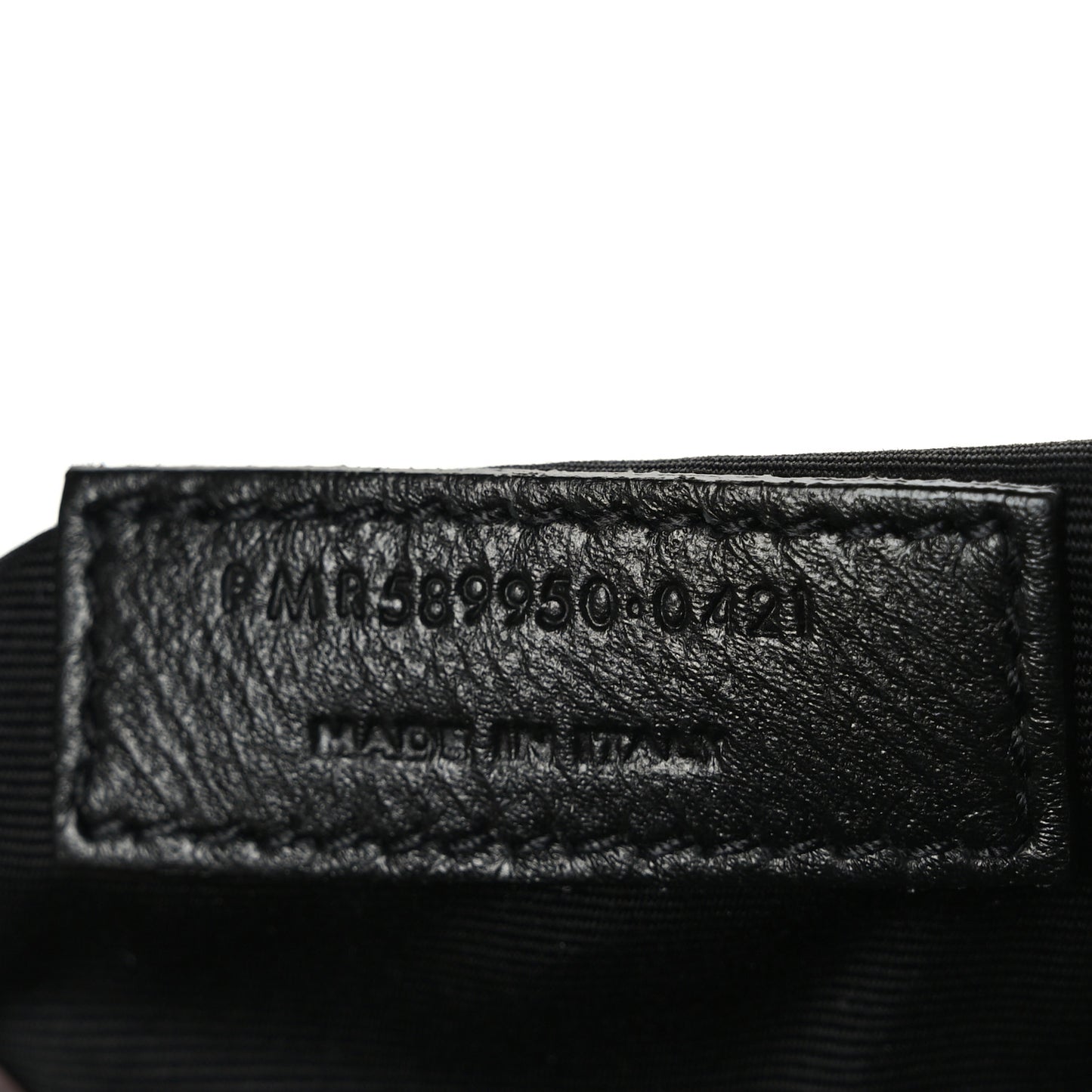 Crinkled Calfskin Matelasse Monogram Large Niki Shopper Tote Black