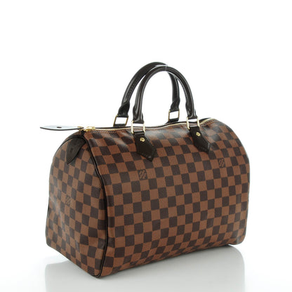 Louis Vuitton Damier Ebene Speedy 30 3 of 8