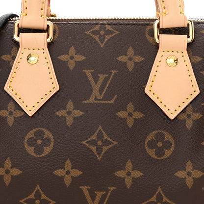 Louis Vuitton Monogram Speedy Bandouliere 20 Black 7 of 10