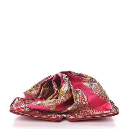 Hermes Silky Pop La Danse du Cheval Marwari Shopper Tote Rouge Casaque 10 of 13