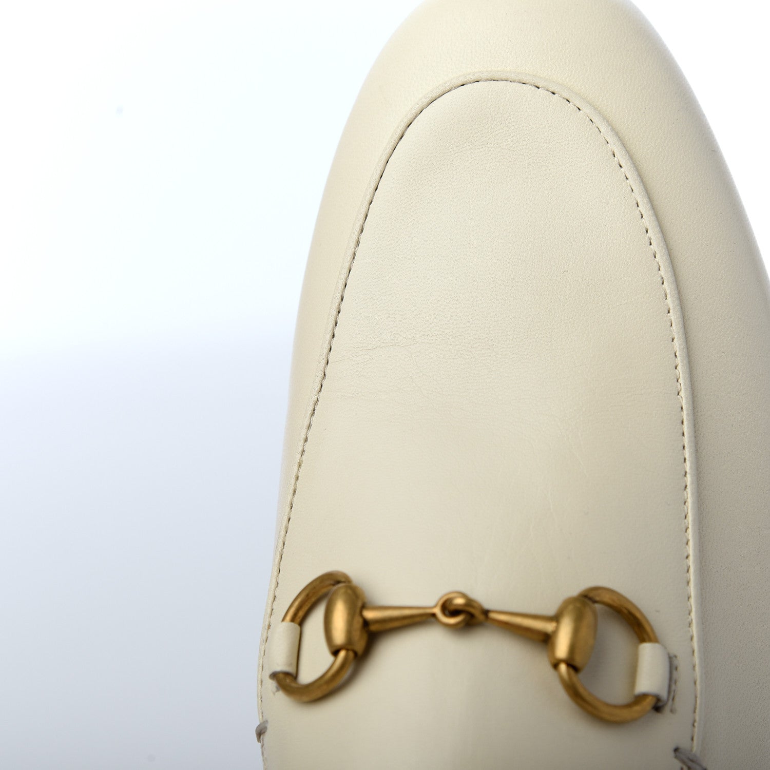 Gucci Malaga Kid Womens Princetown Slippers 35.5 Mystic White 9 of 16