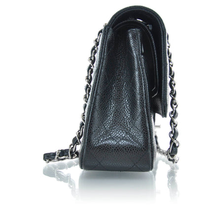 Chanel Caviar Quilted Medium Double Flap Black 5 of 12