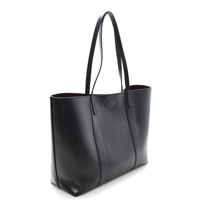 Mulberry High Shine Grain Bayswater Tote Black 3 of 11