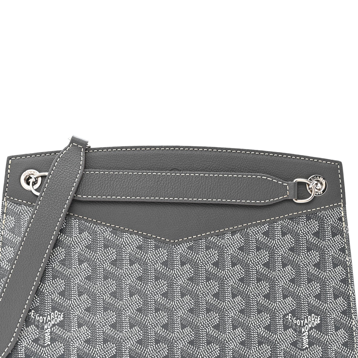 Goyard Goyardine Rouette Structure PM Grey 8 of 11