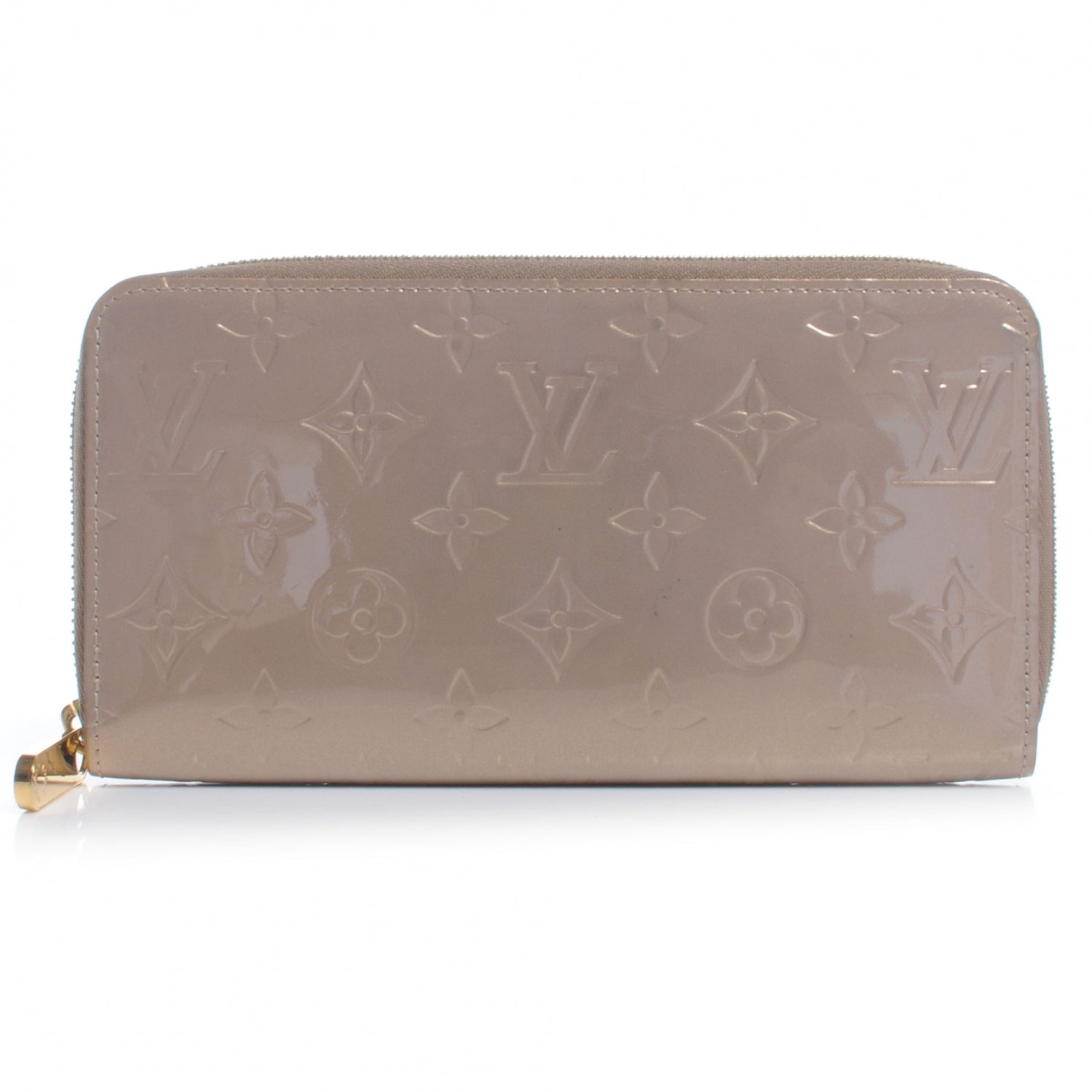 Louis Vuitton Vernis Zippy Wallet Beige Poudre 1 of 7