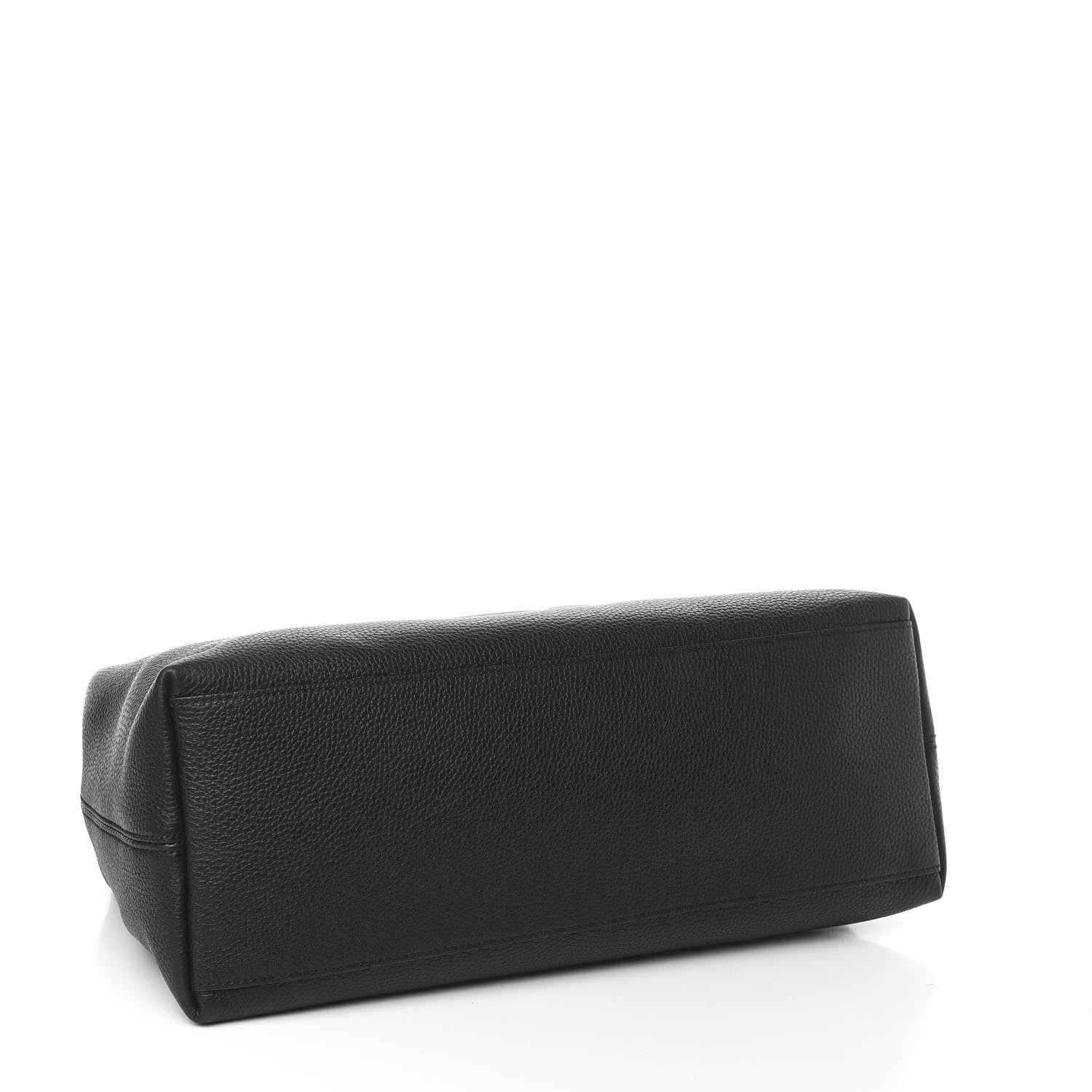 Gucci Pebbled Calfskin Medium Soho Chain Shoulder Bag Black 4 of 10